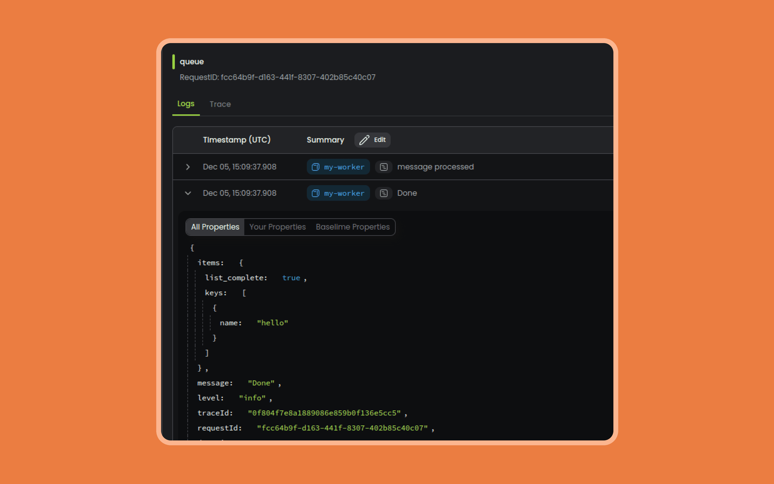 Cloudflare request logs